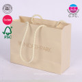 Printing and packaging factory brown kraft paper bag